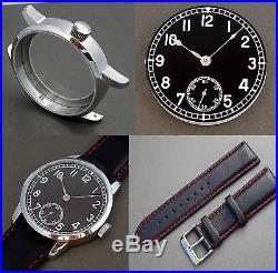 Model 6 Kits case dial and hands for movement 6498-1