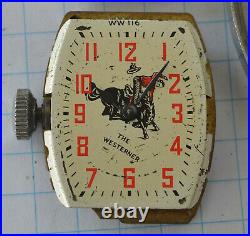 10-lot hand wind Kids Wristwatch COMIC & CHARACTER 1950s-1970s Parts Repair