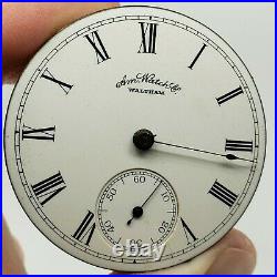 15J 1888 Waltham Pocket Watch PS Bartlett Movement Parts Repair Case Dial Hands
