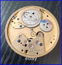 1872 E. Howard Series IV 15j N Pocket Watch Movement Good Staff Parts Repair