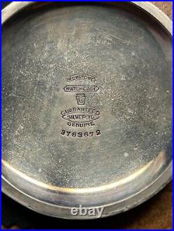 1893 18s 11j HAMPDEN Watch Company DUEBER POCKET WATCH Silveroid PARTS REPAIR