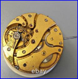 1900's unknown maker German 20 Lignes pocket watch movement for parts