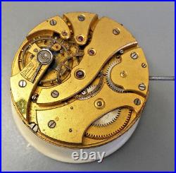 1900's unknown maker German 20 Lignes pocket watch movement for parts