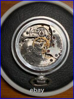 1903 Illinois Grade 162 6s 11J Pocket Watch. Running! AS IS FOR PARTS / REPAIR