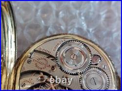 1921 Illinois 12s 17j Grade 425 Model 3 Pocket Watch 14kt Gold Filled For Parts
