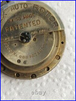 1930s ROLEX PERPETUAL MOVEMENT AUTO ROTOR DIAL & HANDS PARTS / RESTORE / PROJECT