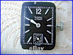 1934 Lecoultre Reverso Original Movement, Dial, Hand, Part Case, Working Order