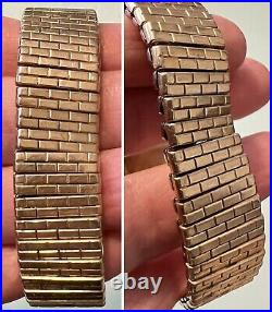 1943 BULOVA PRESIDENT 21 Jewels 7AP 10K Gold Filled Mens Watch For Parts/Repairs