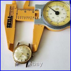 1960s Omega Seamaster Ladymatic Gold Plated Wristwatch Nice Runs/Parts