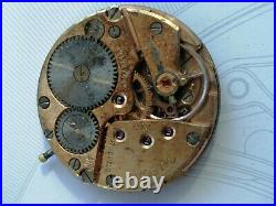 1962 Omega 268 Hand Wind Movement With Dial. For Parts/restore. Sold As Is