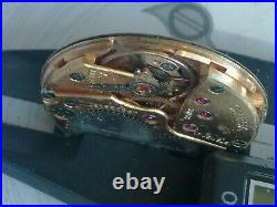 1962 Omega 268 Hand Wind Movement With Dial. For Parts/restore. Sold As Is