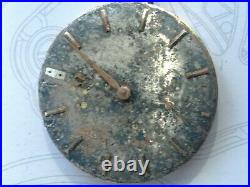 1962 Omega 268 Hand Wind Movement With Dial. For Parts/restore. Sold As Is