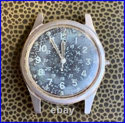 1965 Benrus DTU-2A/P Manual Wind Military Wristwatch for PARTS / REPAIR