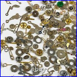 1 Pound LB Steampunk Watch Parts Wheel Gear Hand Watchmakers Lot Altered Art Cog