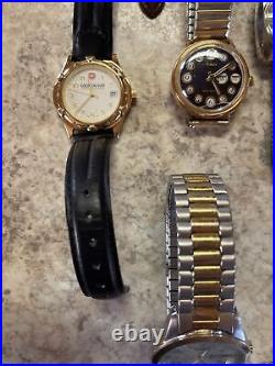 22 Vintage Mech Watches Running And Parts Running Seiko Timex Croton +++++