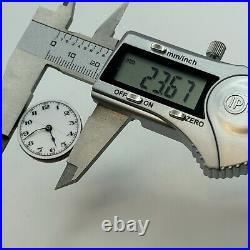 23.6mm Breguet HSPG Balance Intact Rare Quality Watch Movement + Hands For Parts