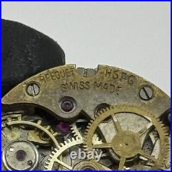 23.6mm Breguet HSPG Balance Intact Rare Quality Watch Movement + Hands For Parts