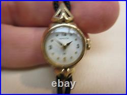 3 Hamilton watches ladies CAL 750/757/721 Gold Filled For Parts Or Repair