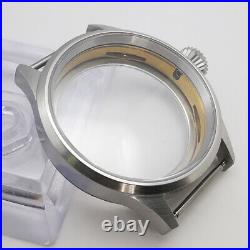 43mm Sapphire watch case + sterile Dial + Hands Fits ETA 6497 st36 Movement