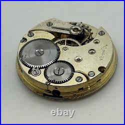 44mm 1921 Omega Hunter Pocket Watch Movement Dial Hands Parts Repair Restoration