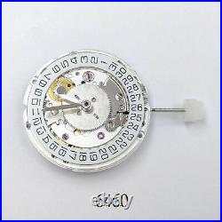 4Hands Date @3 Automatic Mechanical Watch Movement With Parts For ETA 2836-2 GMT