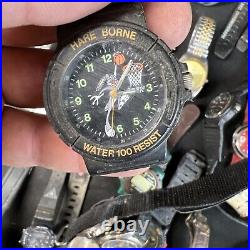(70+) VTG Watch Lot MEN'S 1960's-2000s Estate Parts Lot Brands Bands Gold Silver