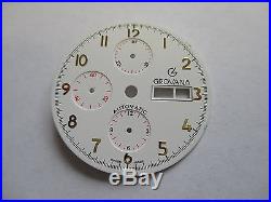 7750 Chrono Case & Dial & Hands, Scratchproof Top Crystal, Window Back NEW