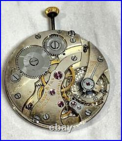 Adoc Manual Pocket Watch Dial, 17-Jewel Movement, For Parts