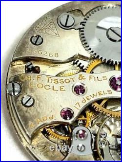 Adoc Manual Pocket Watch Dial, 17-Jewel Movement, For Parts