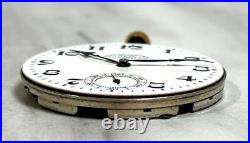 Adoc Manual Pocket Watch Dial, 17-Jewel Movement, For Parts