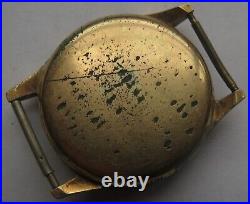 Ancora chronograph mens wristwatch gold filled case load manual for parts