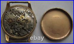 Ancora chronograph mens wristwatch gold filled case load manual for parts