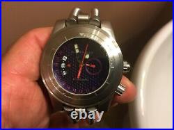 Android Aragon Hydramatic Model Ad530 Purple Dial For Parts Or Repair