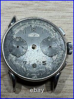 Angelus Chronograph Caliber 215 Running For Parts or project