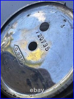 Antique. 935 Silver Pocket Watch ACME H Samuel Manchester Parts Restoration
