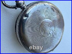 Antique. 935 Silver Pocket Watch ACME H Samuel Manchester Parts Restoration