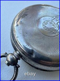Antique. 935 Silver Pocket Watch ACME H Samuel Manchester Parts Restoration