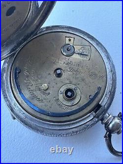 Antique. 935 Silver Pocket Watch ACME H Samuel Manchester Parts Restoration
