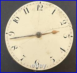 Antique Benton & Smith London Verge Pocket Watch Movement Parts/Repair 45.3mm