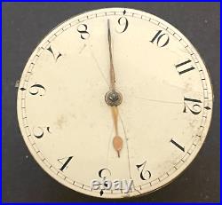 Antique Benton & Smith London Verge Pocket Watch Movement Parts/Repair 45.3mm