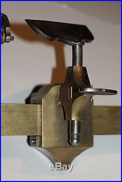 Antique Clockmakers Horologists Brass Hand Crank Watchmakers Lathe Missing Parts