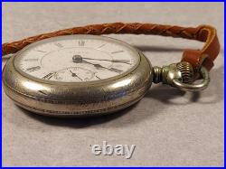 Antique ELGIN 1904 OVERLAND Pocketwatch Grade 278 18s, 17j, Model 3-Parts/Repair