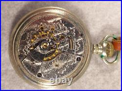 Antique ELGIN 1904 OVERLAND Pocketwatch Grade 278 18s, 17j, Model 3-Parts/Repair