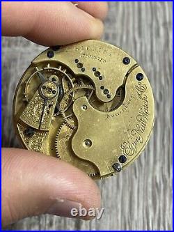 Antique Elgin Natl watch Co. NSN For Parts