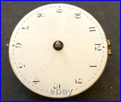 Antique George Prior London Verge Pocket Watch Movement Parts/Repair 40.4mm Geo
