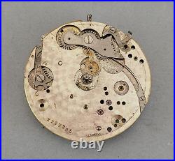 Antique LONGINES Chronograph Movement 19.73N. Incomplete, to Restore/Parts