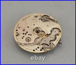 Antique LONGINES Chronograph Movement 19.73N. Incomplete, to Restore/Parts