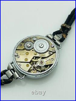 Antique Ladies Orient Star Chronometer 802 Wrist watch for Parts/Repair