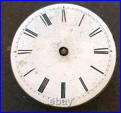 Antique Thomas Moore London Verge Pocket Watch Movement Parts/Repair 46.2mm Geo