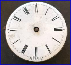 Antique Thomas Moore London Verge Pocket Watch Movement Parts/Repair 46.2mm Geo